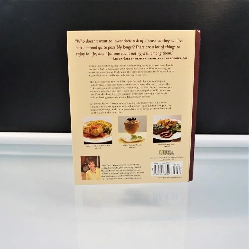 Eat Up Slim Down Annual Recipes 2008 Fit and Fast Meals By Linda Gassenheimer